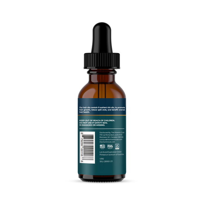 Unscented Hair Oil