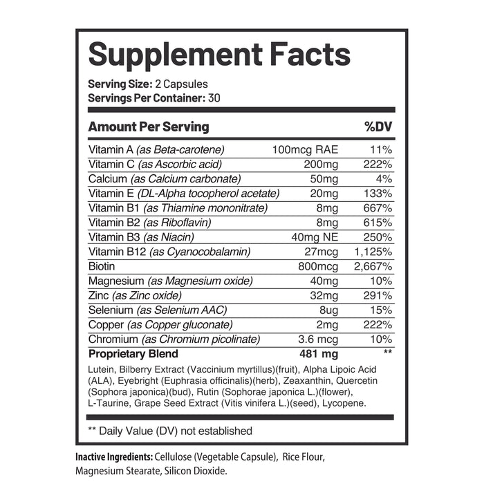 supplements for dry eyes