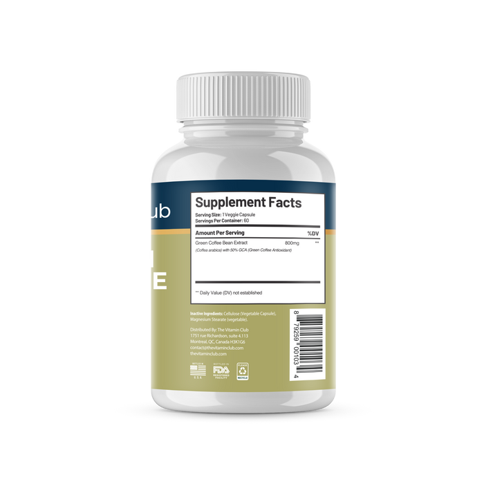Green Coffee Bean with GCA