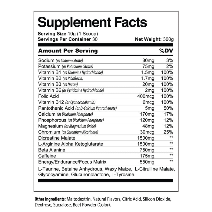 Pre-Workout Powder