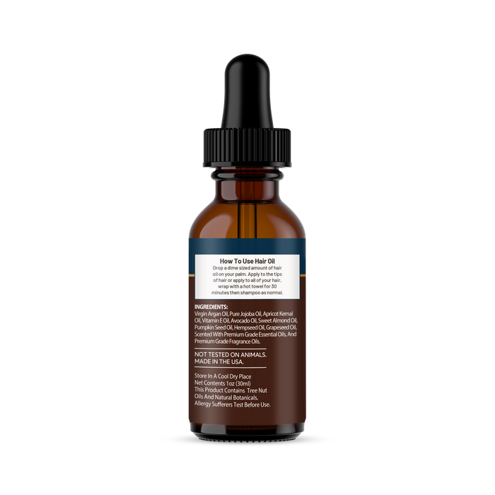Bergamot Vanilla Hair Oil