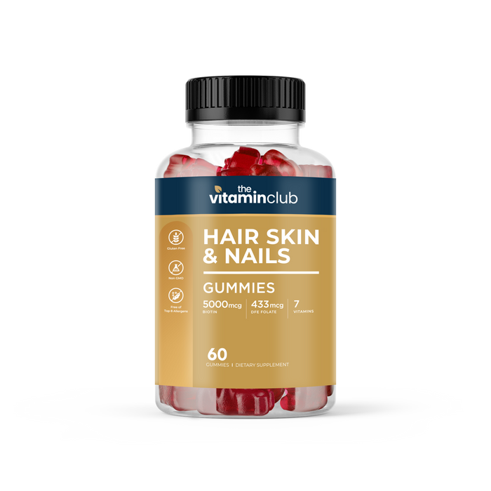 hair skin and nail gummies